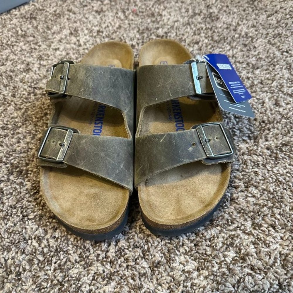 Birkenstock Oiled Leather Sandals